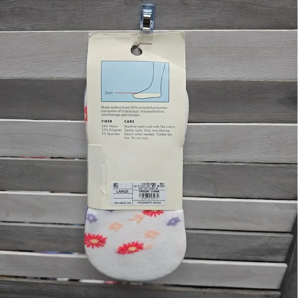 Girls' 3pk Unicorn Liner Socks | Cat & Jack | L (Shoe sizes 3-10)